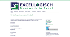 Desktop Screenshot of excellogisch.nl